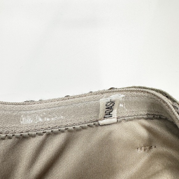 Tadashi Shoji Mesh Sequin Mermaid Gown in Smoke Pearl Size 6 - Picture 12 of 13